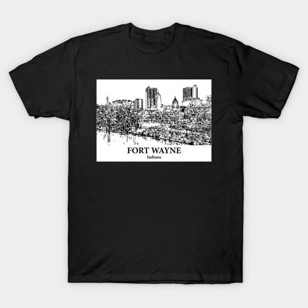 Fort Wayne - Indiana T-Shirt by Lakeric
