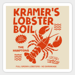 Kramer's Lobster Boil Sticker