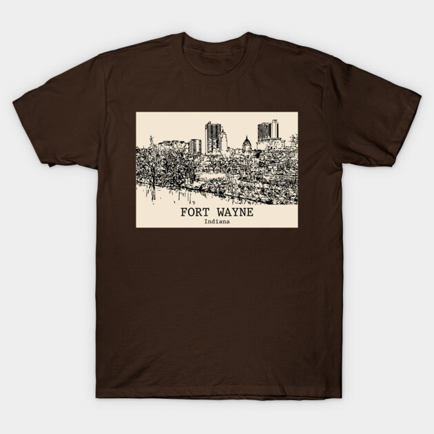 Fort Wayne - Indiana T-Shirt by Lakeric