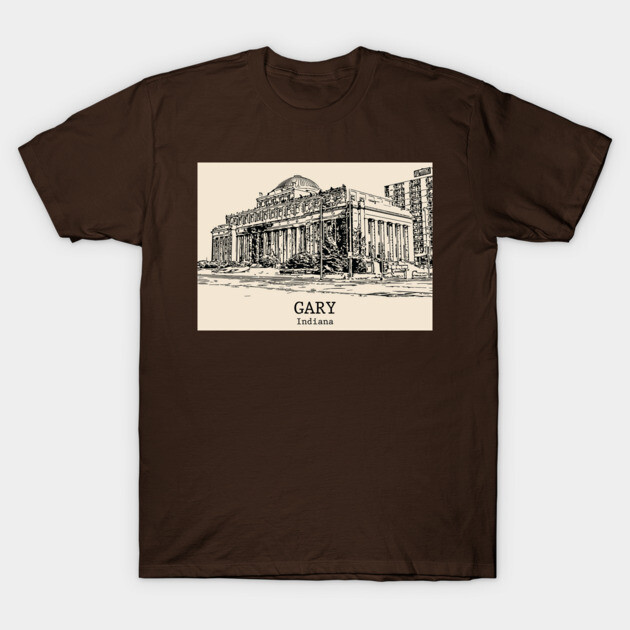 Gary - Indiana T-Shirt by Lakeric
