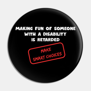 Make Smart Choices Pin