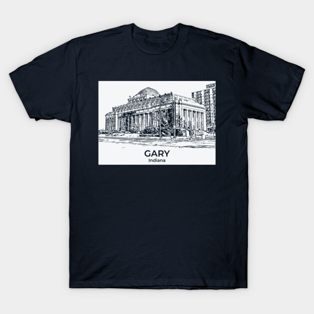 Gary - Indiana T-Shirt by Lakeric