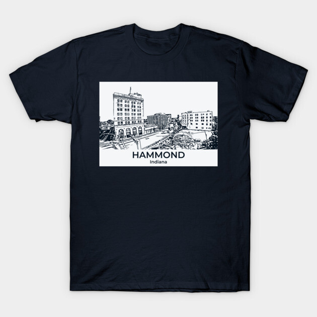 Hammond - Indiana T-Shirt by Lakeric