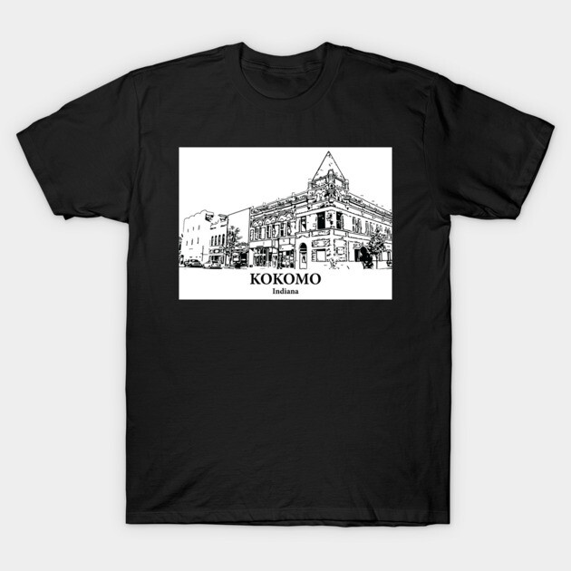 Kokomo - Indiana T-Shirt by Lakeric