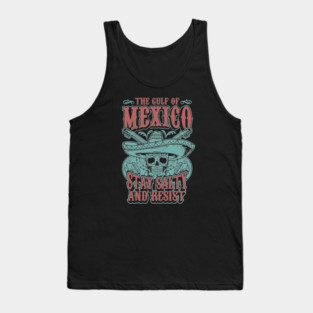 Political-Satire // The Gulf Of Mexico Tank Top