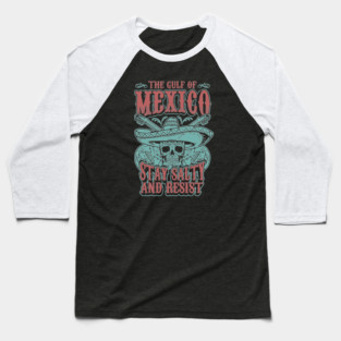 Political-Satire // The Gulf Of Mexico Baseball T-Shirt
