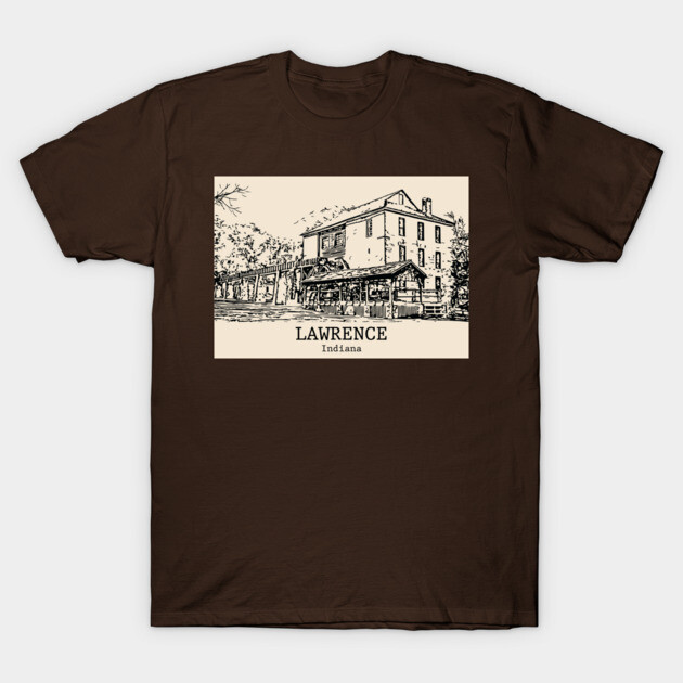 Lawrence - Indiana T-Shirt by Lakeric