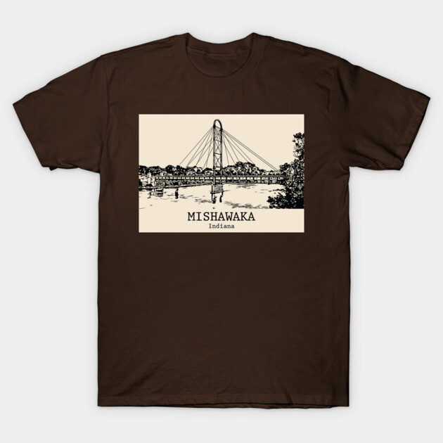 Mishawaka - Indiana T-Shirt by Lakeric