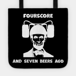 Abe Lincoln Forescore and seven Tote