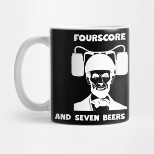 Abe Lincoln Forescore and seven Mug