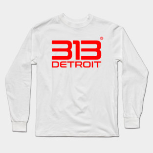 313 Detroit Long Sleeve T-Shirt