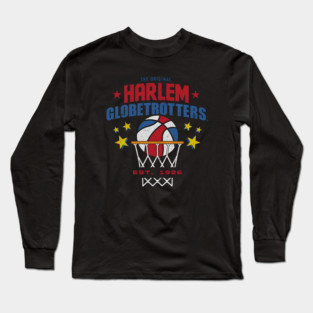 Harlem Globetrotters Nothing But Net Long Sleeve T-Shirt