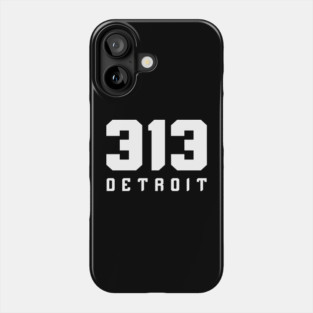 313 Detroit Phone Case