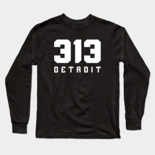 313 Detroit Long Sleeve T-Shirt