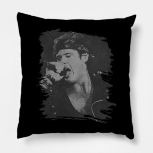 David hasselhoff // Retro poster Pillow