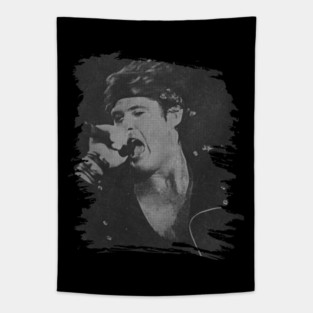 David hasselhoff // Retro poster Tapestry