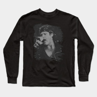 David hasselhoff // Retro poster Long Sleeve T-Shirt