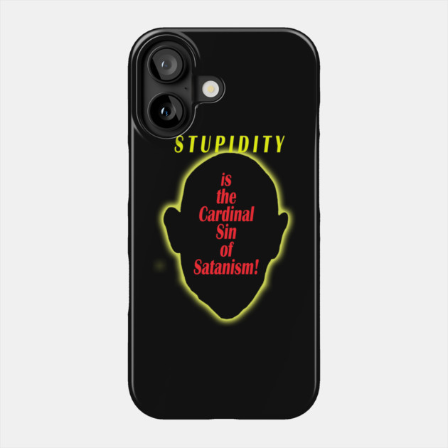 Teaching of Satanism Phone Case by Margin's Store