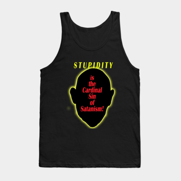 Teaching of Satanism Tank Top by Margin's Store