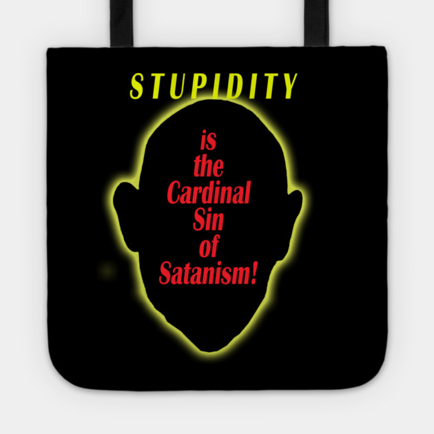 Teaching of Satanism Tote by Margin's Store