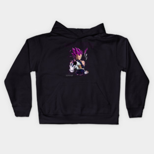Pride-Fueled Power Surge | Galactic Prince in Battle Armor with Violet Energy Form and Unshakable Warrior Resolve Kids Hoodie