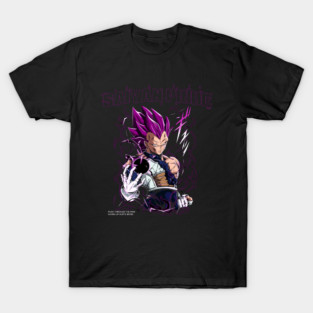 Pride-Fueled Power Surge | Galactic Prince in Battle Armor with Violet Energy Form and Unshakable Warrior Resolve T-Shirt