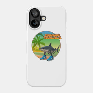 Tralalero Tralala T-Shirt – Absurd Brainrot Energy | Memecore Collection Phone Case