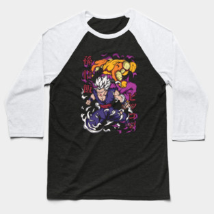 Ultimate Mentor Duo — Mystic Form Awakening | Anime Power Surge Baseball T-Shirt