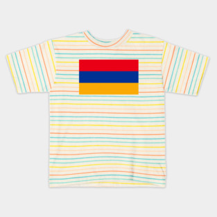 Armenia Flag Kids T-Shirt