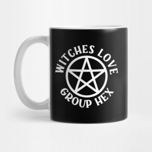 Witches Love Group Hex Pagan Wiccan Cheeky Witch® Mug