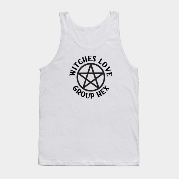 Witches Love Group Hex Pagan Wiccan Cheeky Witch® Tank Top by Cheeky Witch