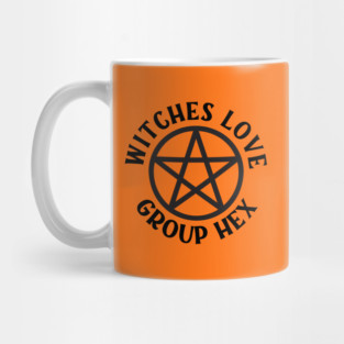 Witches Love Group Hex Pagan Wiccan Cheeky Witch® Mug