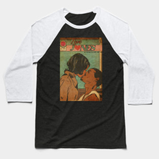 BLACK FILM LOVE JONES KISSING Baseball T-Shirt