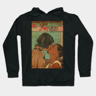 BLACK FILM LOVE JONES KISSING Hoodie