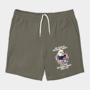 Patriotic USA Army Us Military Parade 250th anniversary 2025 Shorts