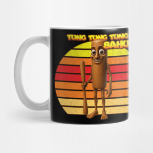 Tung tung tung Sahur! Tee – Absurd Brainrot Energy | Memecore Collection T-Shirt Mug