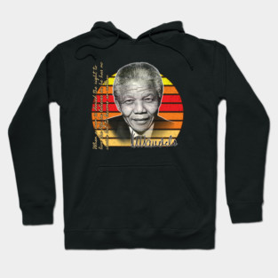 Nelson Mandela Quote T-Shirt – "Denied the Right to Live..." | Colorful Philosopher Series T-Shirt Hoodie