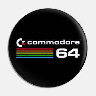 Commodore 64  T-Shirt – Retro Computing Classic Pin