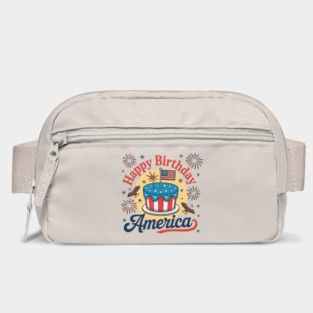 Happy Birthday America 4th Of July Bag