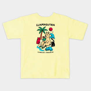 LLAMASUTRA Kids T-Shirt