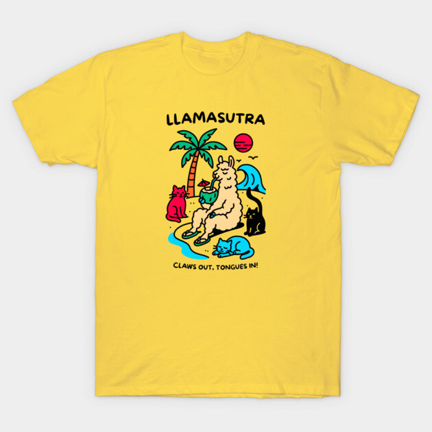 LLAMASUTRA T-Shirt by Fabrik