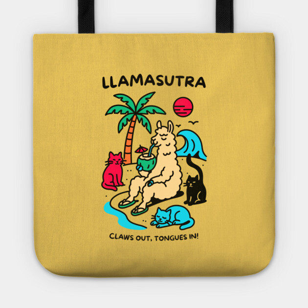 LLAMASUTRA Tote by Fabrik