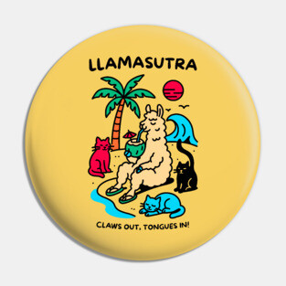 LLAMASUTRA Pin