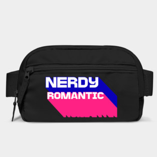 3D Nerdy Romantic  Letters Bag
