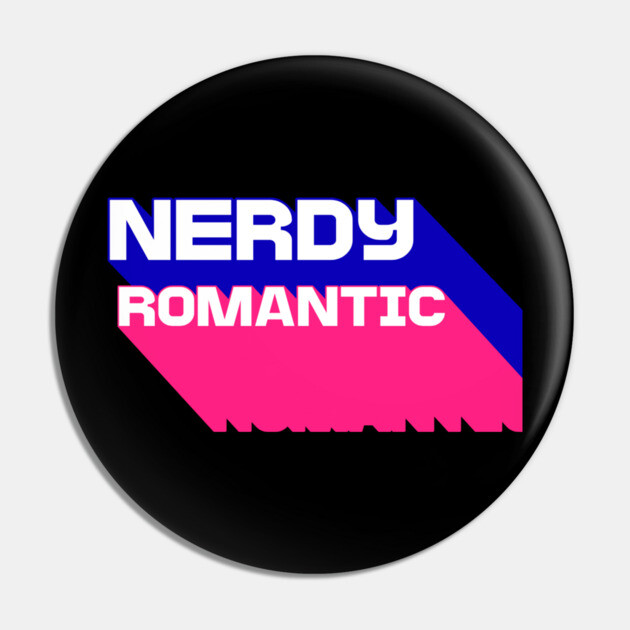 3D Nerdy Romantic  Letters Pin by Nerdy Romantics Fan Shop*