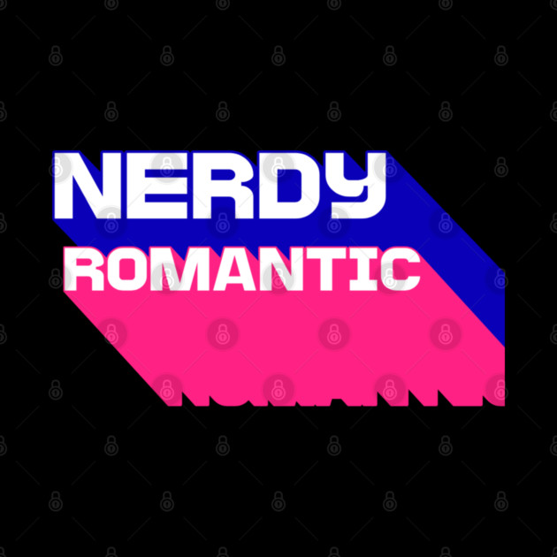 3D Nerdy Romantic  Letters by Nerdy Romantics Fan Shop*