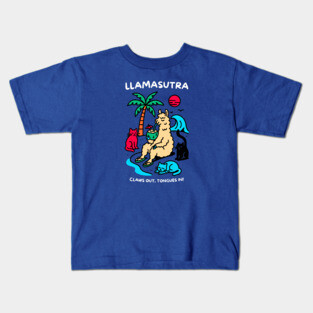 LLAMASUTRA Kids T-Shirt