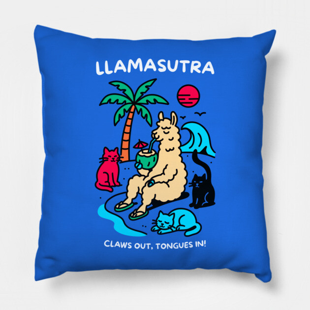 LLAMASUTRA Pillow by Fabrik