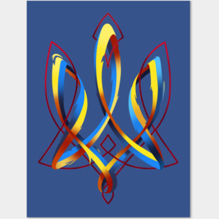 trident tape Posters and Art