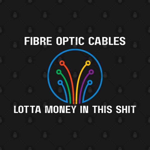 Fibre Optic Cables - Sopranos by Low Life Shirts